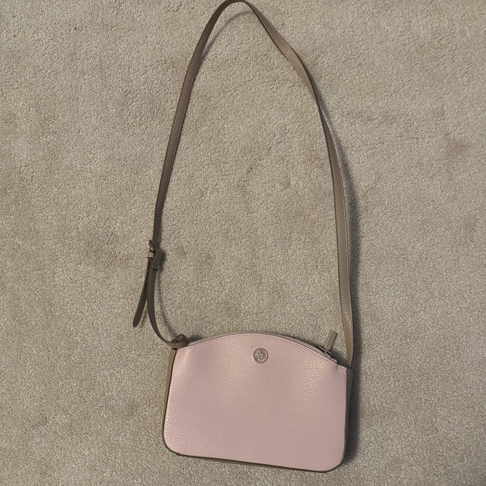 Pink & Tan Anne Klein Bag
